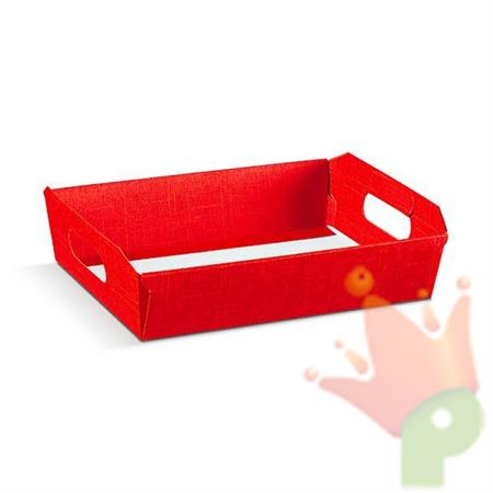 CESTO 400X300X120 SETA ROSSO