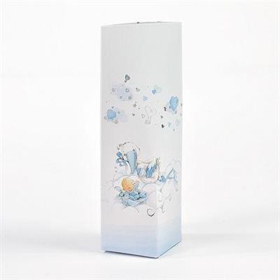 SCATOLINA VOGUE STYLE 3.5X3.5X12.7 CICOGNA CELESTE 20PZ