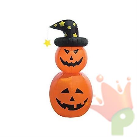 ZUCCA GONFIABILE DA 1,80 CM CON LED