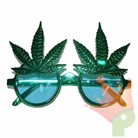 OCCHIALI CON FOGLIE MARIJUANA BOB MARLEY