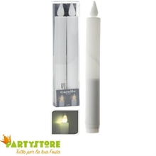 CANDELE ELETTRICA PP CON LED 29 CM