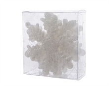 PENDENTE FIOCCHI DI NEVE 5 PZ 6,5