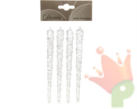 BLISTER GHIACCIOLI 4 PZ 15 CM