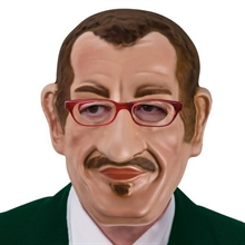 MASCHERA POLITICO ROBERTO MARO