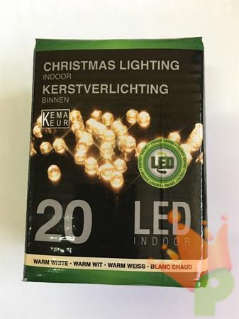 20LED BIANCO CALDO INDOOR