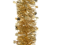 GHIRLANDA ORO CON STELLINE PVC