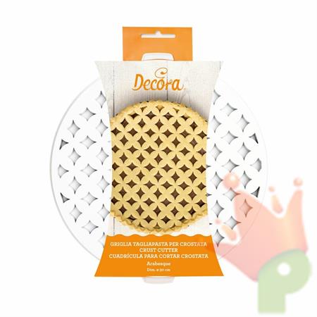 GRIGLIA TAGLIAPASTA PER CROSTATE ARABESQUE 30CM