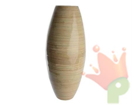 VASO IN BAMBOO 25X60CM NATURALE
