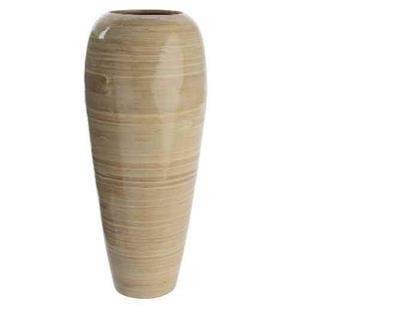 VASO IN BAMBOO 25X43CM NATURALE
