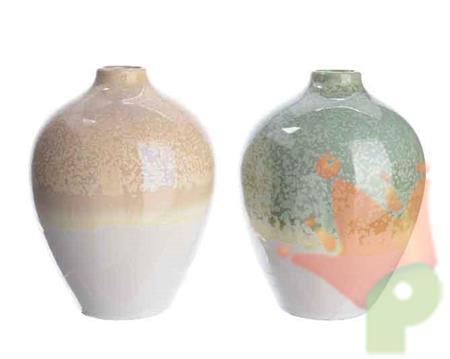 VASO IN TERRACOTTA 2 ASSORTITI D.16,5X20,5CM