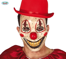 MASCHERA PAGLIACCIO PVC