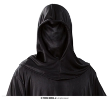 CAPPUCCIO NERO IN SPANDEX