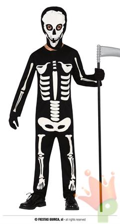 COSTUME SCHELETRO TG. 5-6 ANNI