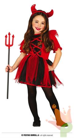 COSTUME DIAVOLESSA TG. 3-4 ANNI