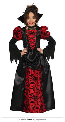 COSTUME VAMPIRESSA TG. 5-6 ANNI