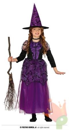 COSTUME STREGA LILLA TG. 5-6 ANNI