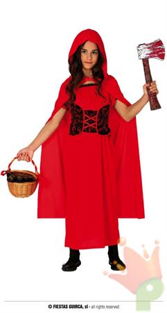 COSTUME CAPPUCCETTO ROSSO TG. 10-12 ANNI