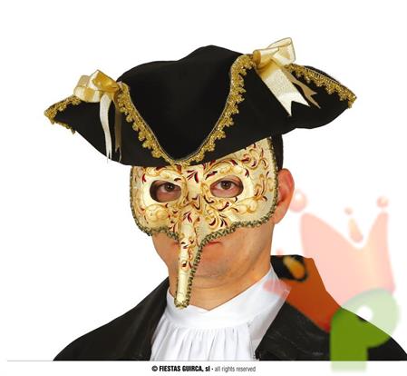 MASCHERA VENEZIANA NASO LUNGO