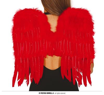 ALI PIUMATE ROSSE 50 CM
