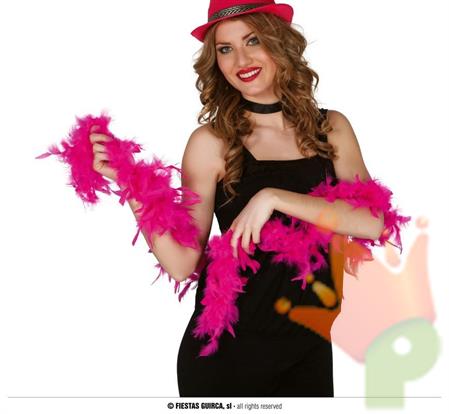BOA CON PIUME FUCSIA 1,80 MT - 40 GR