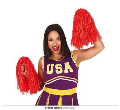 POM POM ROSSI 80 GR 2 PEZZI