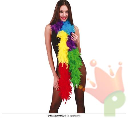 BOA PIUMATO MULTICOLOR 1.80 MT - 40 GR