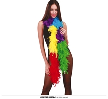 BOA PIUMATO MULTICOLOR 1.80 MT - 40 GR