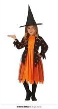 COSTUME STREGA SPIDER WITCH 3 - 4 ANNI