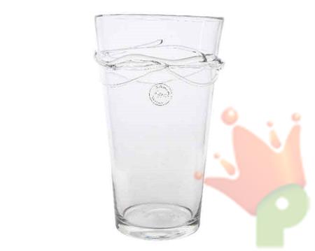 VASO IN VETRO CASABLANCA D.17X27CM