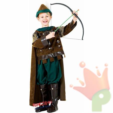 COSTUME ARCIERE  TG. S/7 M/8 L/9 XL/10