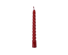 CANDELA TORCIGLIONI 10 CM ROSSA 8 PZ