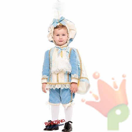COSTUME PRINCIPE AZZURRO PRESTIGE NEONATO  TG 3