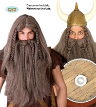PARRUCCA E BARBA VIKINGO