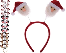 CERCHIETTO NATALE 25 CM - 3 ASS
