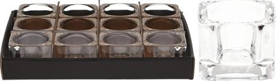 PORTA TEALIGHT TRASPARENTE 4 CM