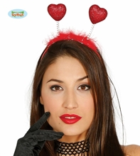 TIARA CUORICINI GLITTER