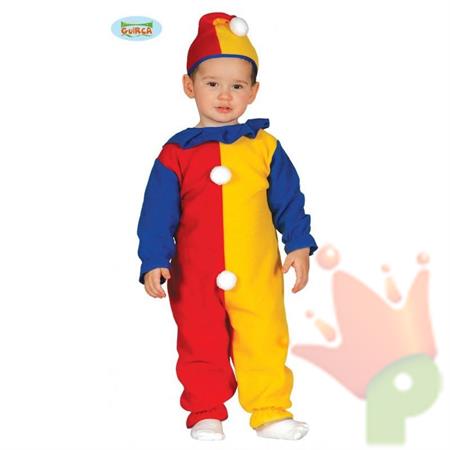 COSTUME BABY CLOWN 6-12 MESI