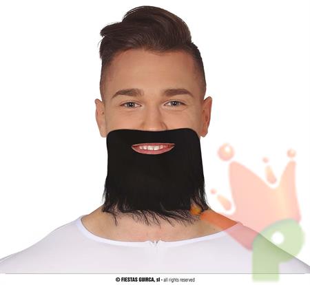 BARBA NERA CORTA