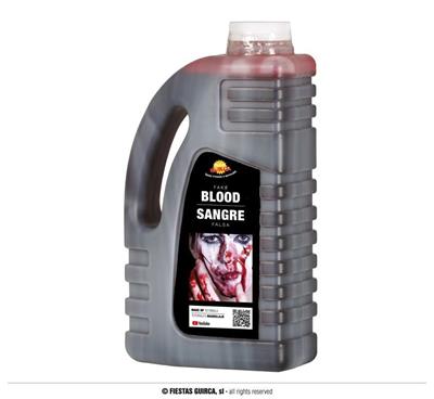 BOTTIGLIA SANGUE FINTO PER TRUCCO 1 LITRO