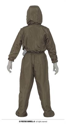 COSTUME TUTA NUCLEARE ANTIGAS BAMBINO 10 12 ANNI