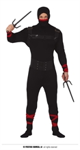 COSTUME NINJA TAGLIA M 48-50