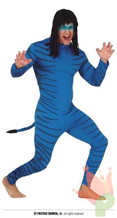 COSTUME FELINO BLU AVATAR TAGLIA 48-50
