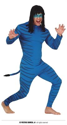 COSTUME FELINO BLU AVATAR TAGLIA 48-50