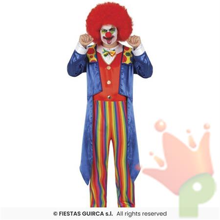 COSTUME PAGLIACCIO ADULTO TG L 52-54