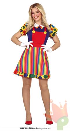 COSTUME PAGLIACCIO DONNA TG L 42-44