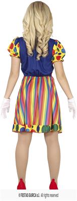 COSTUME PAGLIACCIO DONNA TG L 42-44