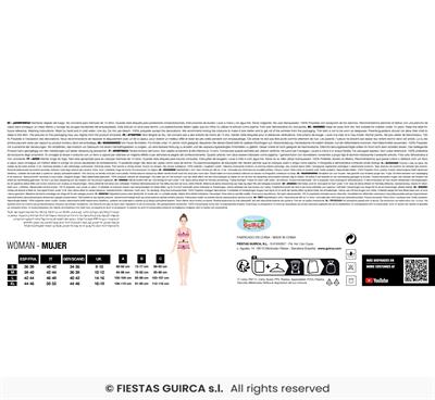 COSTUME PAGLIACCIO DONNA TG L 42-44