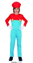 COSTUME IDRAULICO BAMBINO SUPER MARIO 10-12 ANNI