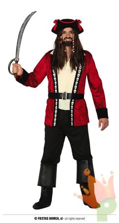 COSTUME PIRATA UOMO TAGLIA M 48-50