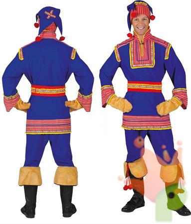 COSTUME UOMO ADULTO TRADIZIONALE LAPPONIA TAGLIA 48 50